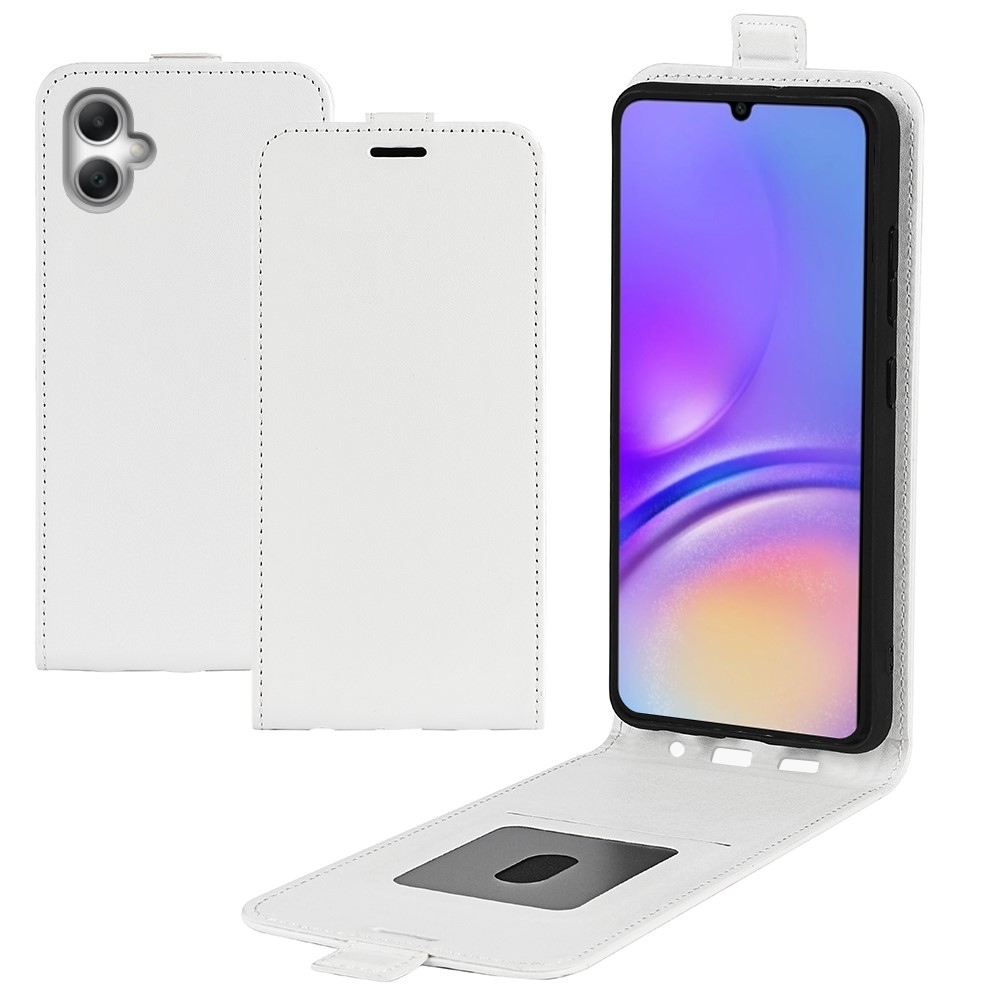 Függőleges flip tok Samsung Galaxy A07 4G készülékhez - fehér