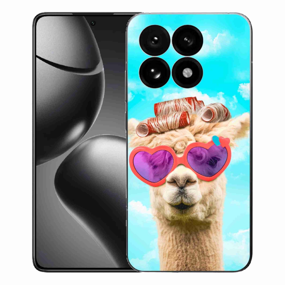 Gél borítás mmCase a Xiaomi 15T-hez - szemüveges láma