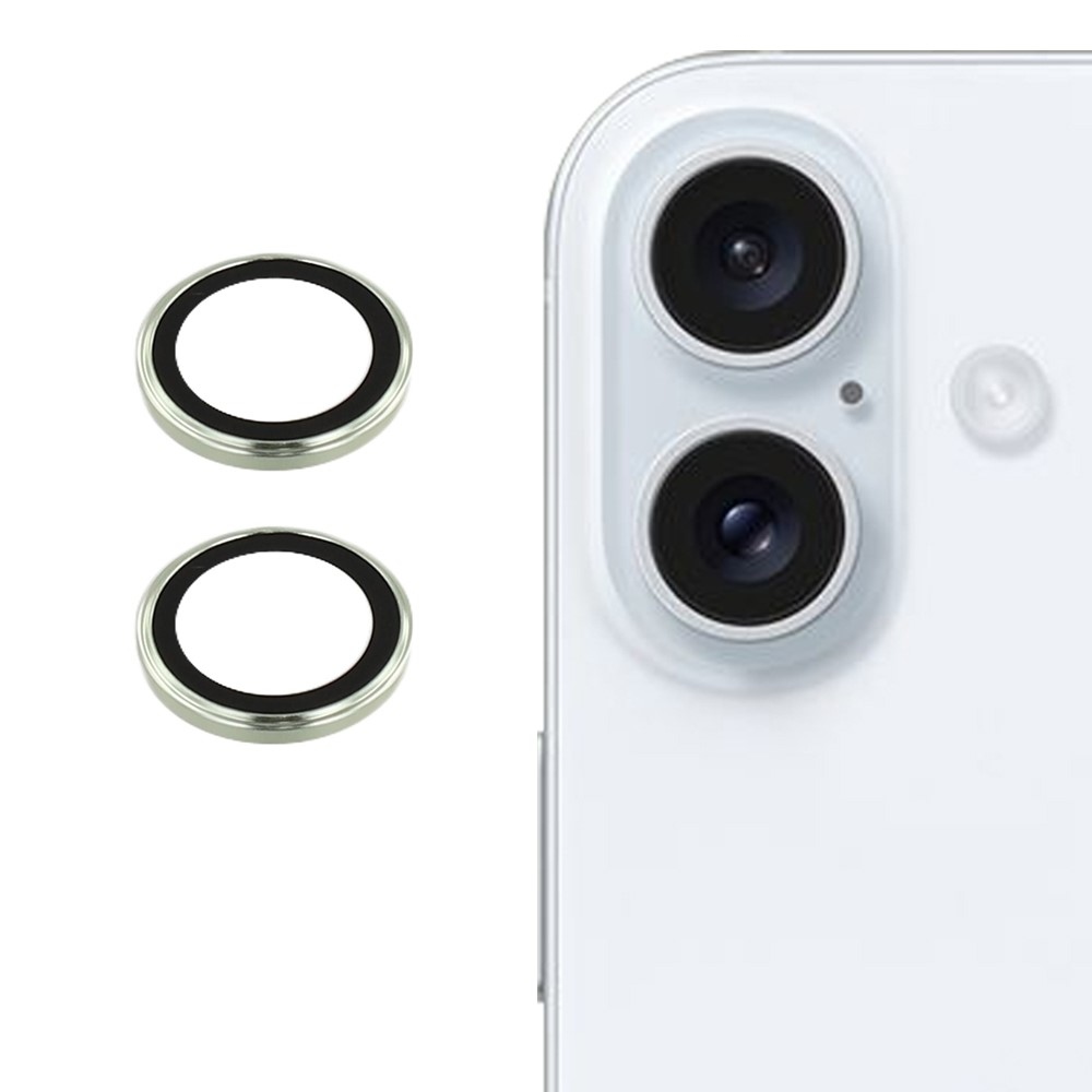 Ultra HD kamera lencse üveg iPhone 17-hez (különálló szemüveg) - világoszöld