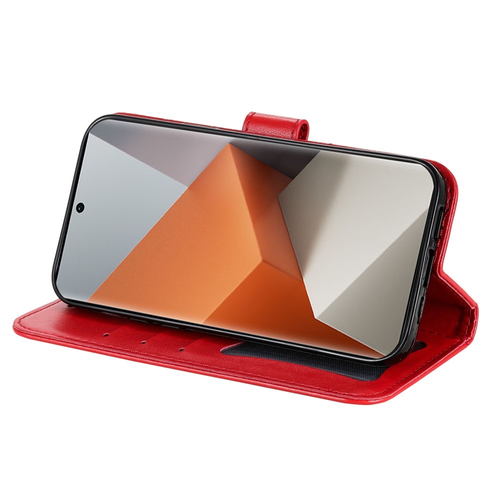 Mandala könyv tok a Xiaomi Redmi Note 13 Pro+ 5G számára - piros