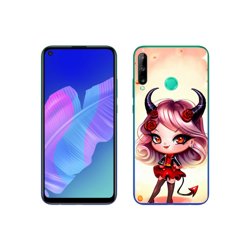 Gél borítás mmCase a Huawei P40 Lite E számára - rajzfilmördög