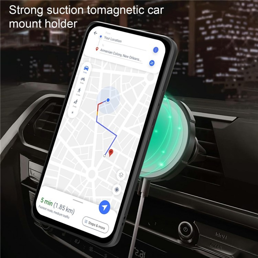 Csúszásálló borítás a Vivo Y29s 5G készülékhez - fekete