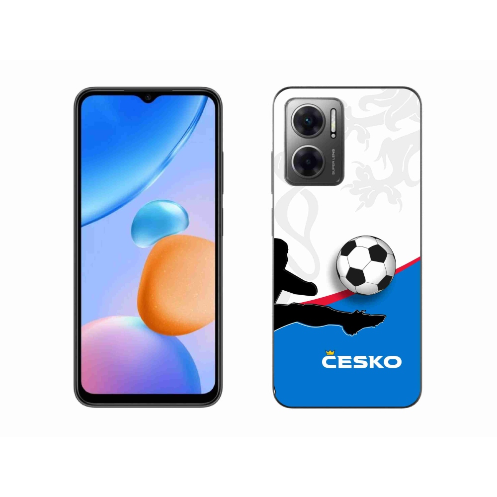 Gél borítás mmCase a Xiaomi Redmi 10 5G - futball Csehország 3