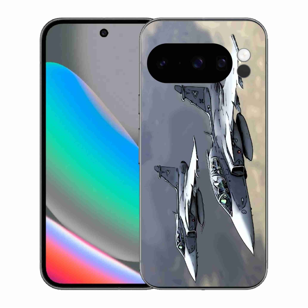 Gél borítás mmCase a Google Pixel 10 Pro számára - vadászgépek