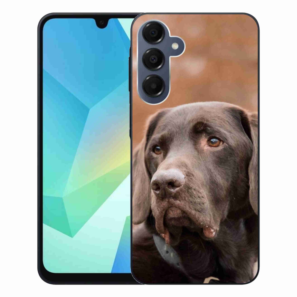 Gél tok mmCase Samsung Galaxy A16 4G/5G készülékhez - barna labrador