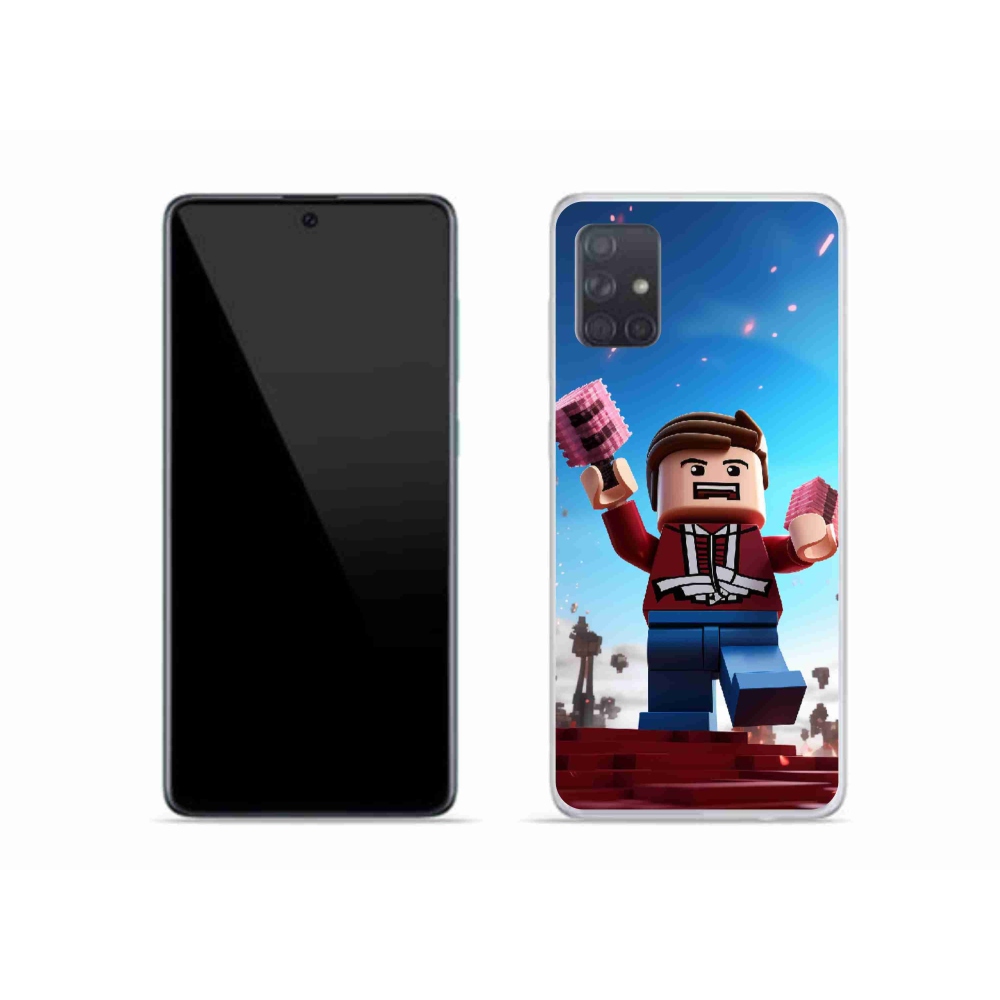 Zselés borítás mmCase Samsung Galaxy A51 készülékhez - roblox 2