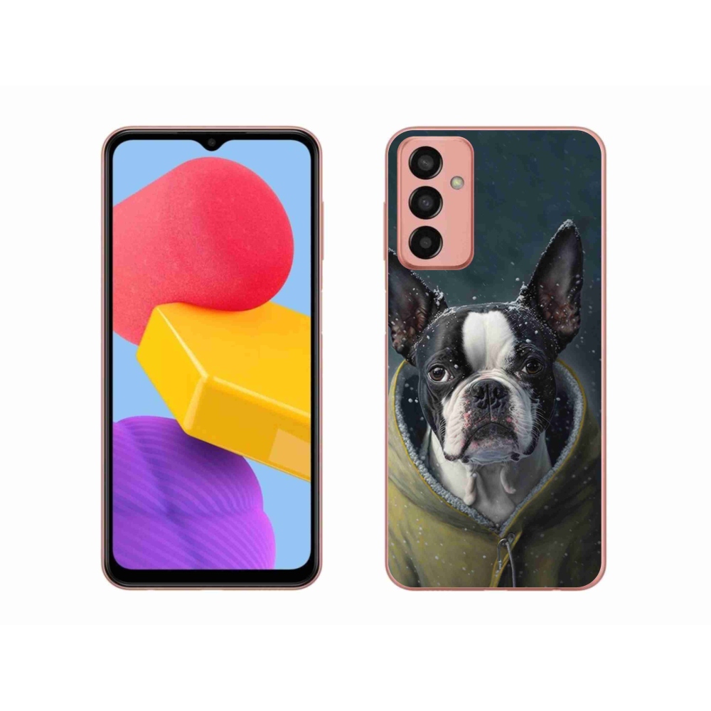Gél védőhuzat mmCase Samsung Galaxy M13 készülékhez - bulldog