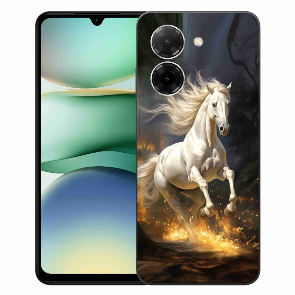 Gél borítás mmCase for Xiaomi Redmi A5 (173.45x79.35x8.45mm) - fehér ló 2