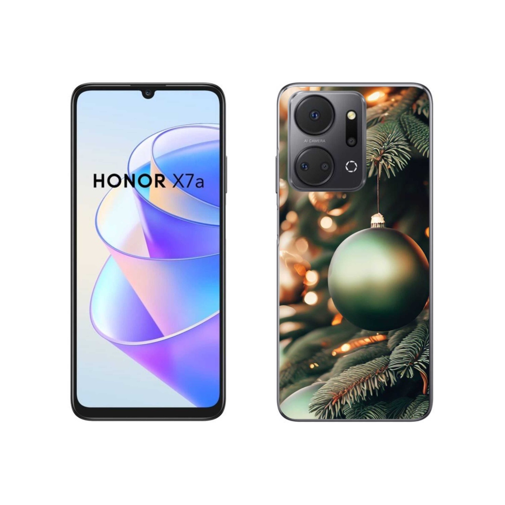 Gél borítás mmCase a Honor X7a számára - karácsonyi dekorációk 1