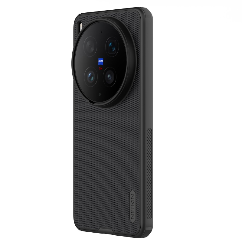 Nillkin Super Frosted PRO mágneses hátlap a Vivo X300-hoz, Ultra Black