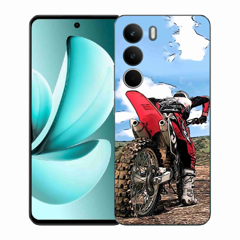 Gél borítás mmCase a Realme C71 - moto számára