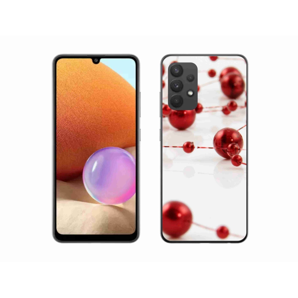 Gél borítás mmCase Samsung Galaxy A32 4G - Karácsonyi lánc