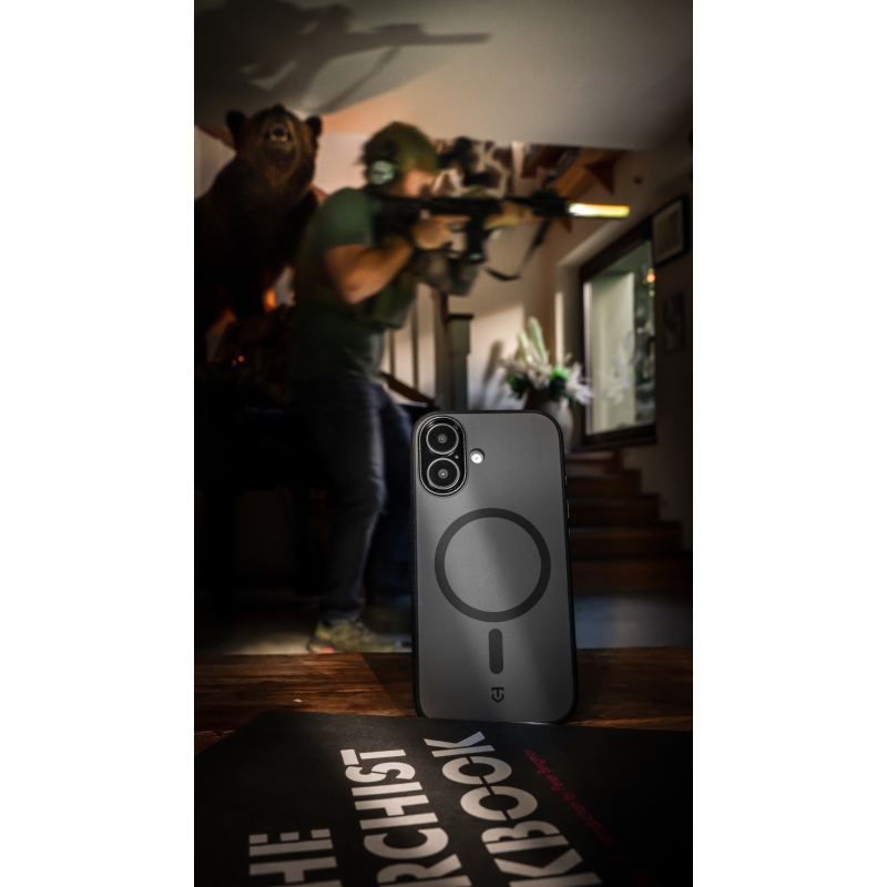 Taktikai MagForce SmoothIsFast borító Apple iPhone 15 Pro Max kréta számára