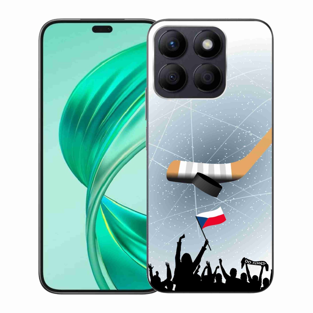 Zselés borítás mmCase a Honor X8b számára - hoki rajongóknak