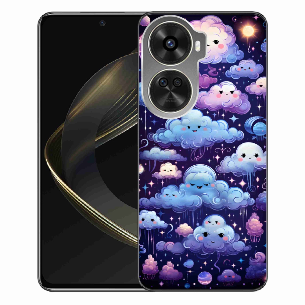 Gél borítás mmCase a Huawei Nova 12 SE-hez - felhők