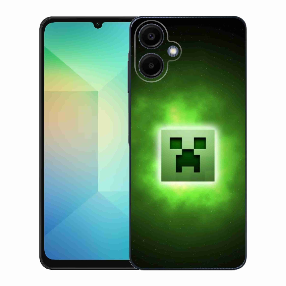 Gél borítás mmCase Samsung Galaxy A06 4G - minecraft