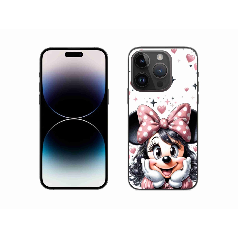 Zselés borítás mmCase iPhone 14 Pro 6.1 készülékhez - minnie