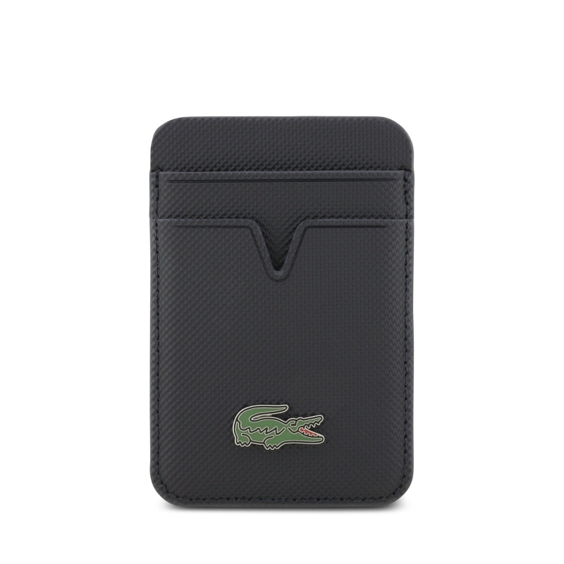 Lacoste PU Iconic Petit Pique MagSafe pénztárca tengerészgyalogság