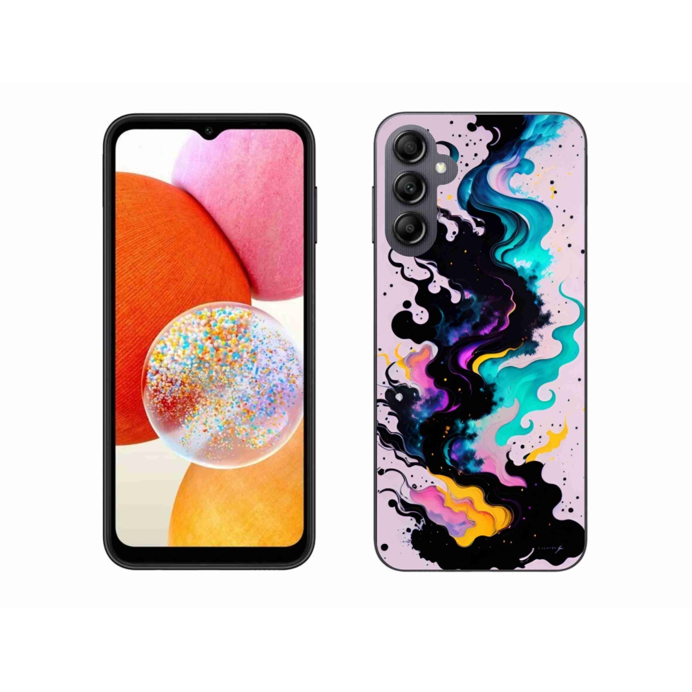 Gél borítás mmCase Samsung Galaxy A14 4G/5G - absztrakt motívum 4