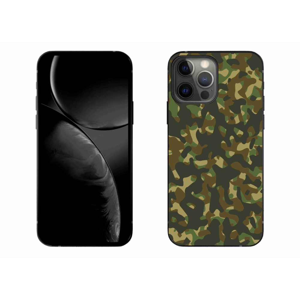 Zselés borítás mmCase iPhone 13 Pro Max 6.7 készülékhez - terepszínű minta 1