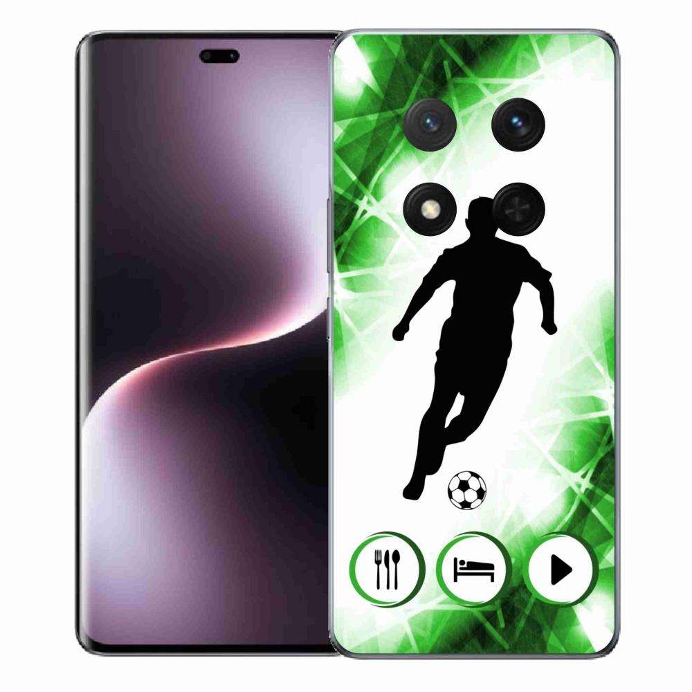 Gél borító mmCase a Honor Magic 7 Lite 5G számára - focista