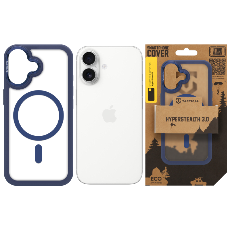 Tactical MagForce Hyperstealth 3.0 tok az Apple iPhone 17-hez, mélykék