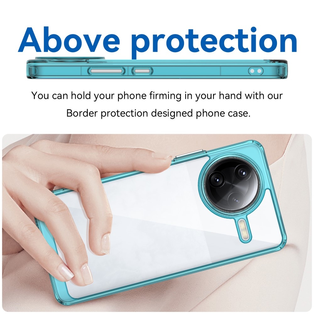 Gél tok rögzített hátlappal Xiaomi Poco F7 Ultra - világoskék