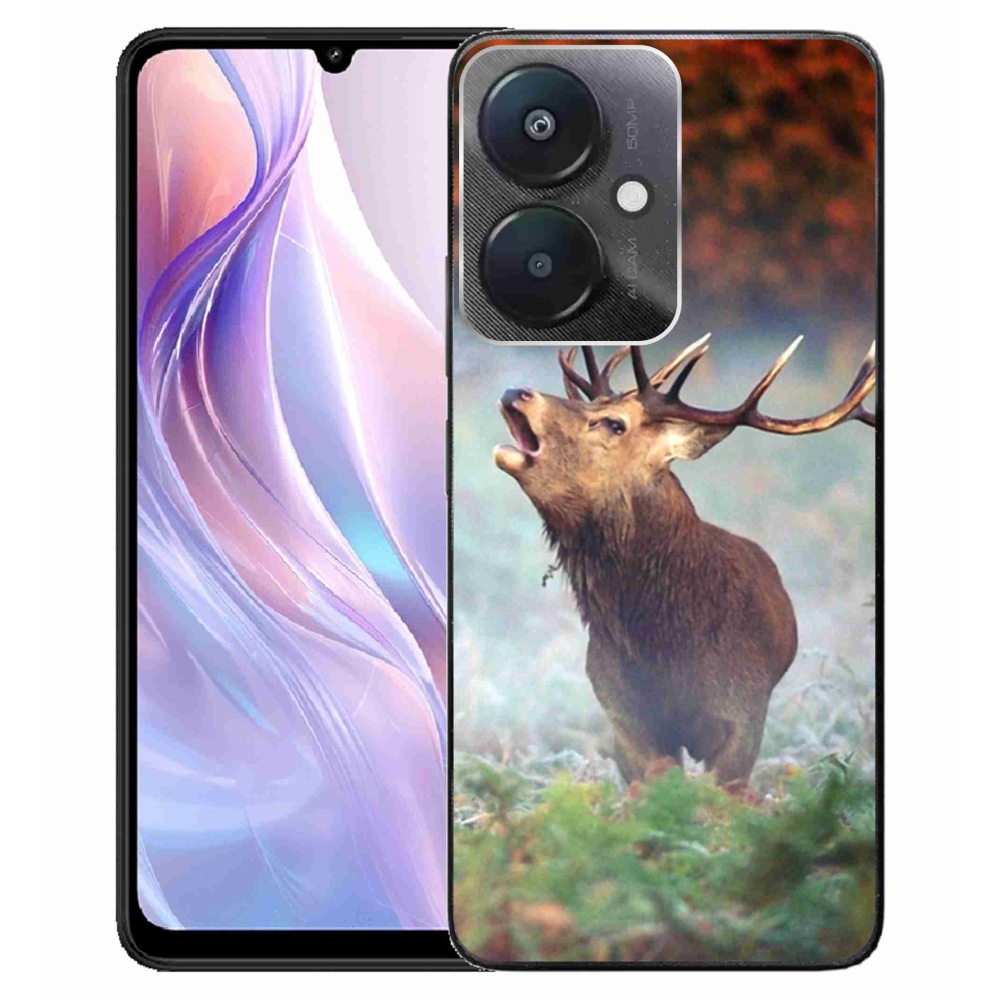 Gél tok mmCase a Xiaomi Redmi 13C 5G számára - szarvas 2