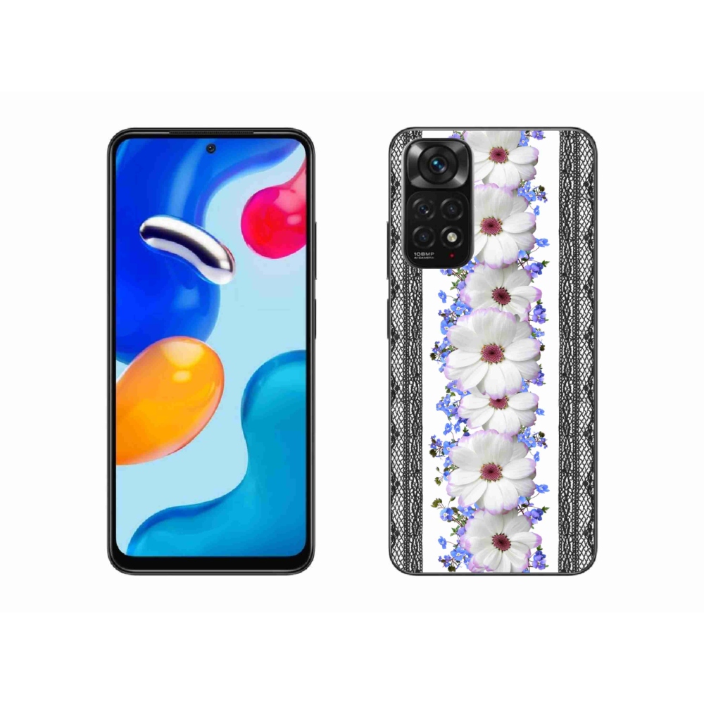 Gél borító mmCase a Xiaomi Redmi Note 11S 4G-hez - virágok 8