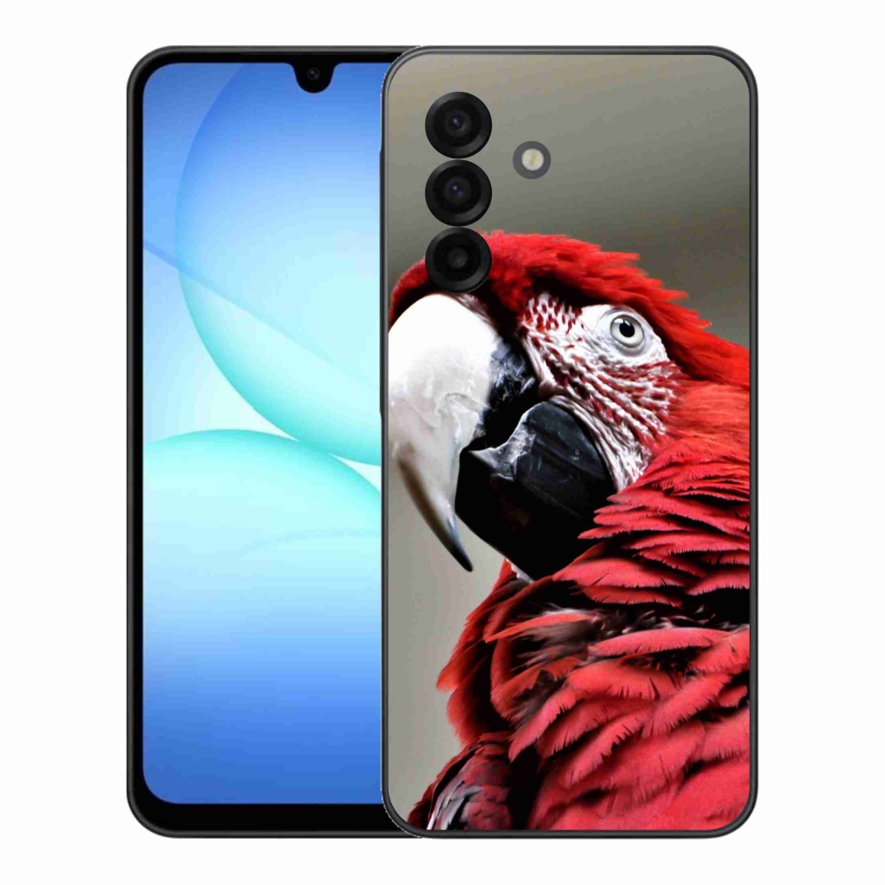 Zselés borítás mmCase Samsung Galaxy A17 4G/5G - papagáj ara piros