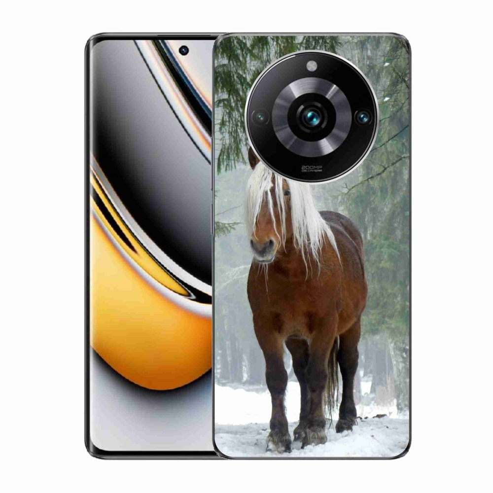 Gél tok mmCase a Realme 11 Pro/11 Pro+ készülékhez - ló az erdőben