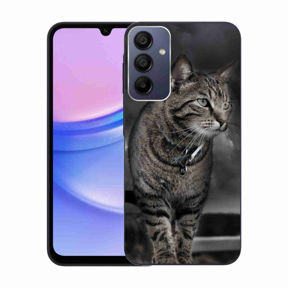 Zselés borítás mmCase Samsung Galaxy A15 4G/5G - macska