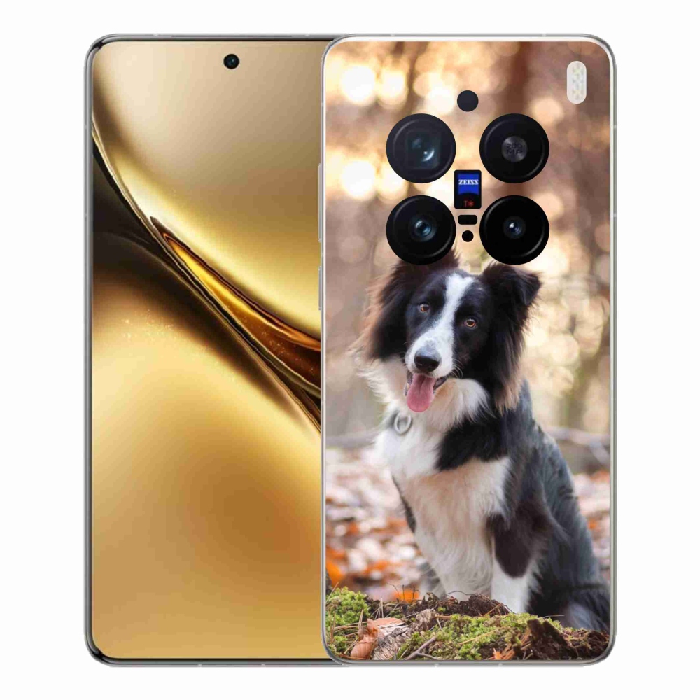Zselés borítás mmCase a Vivo X200 Pro 5G készülékhez - border colie 1