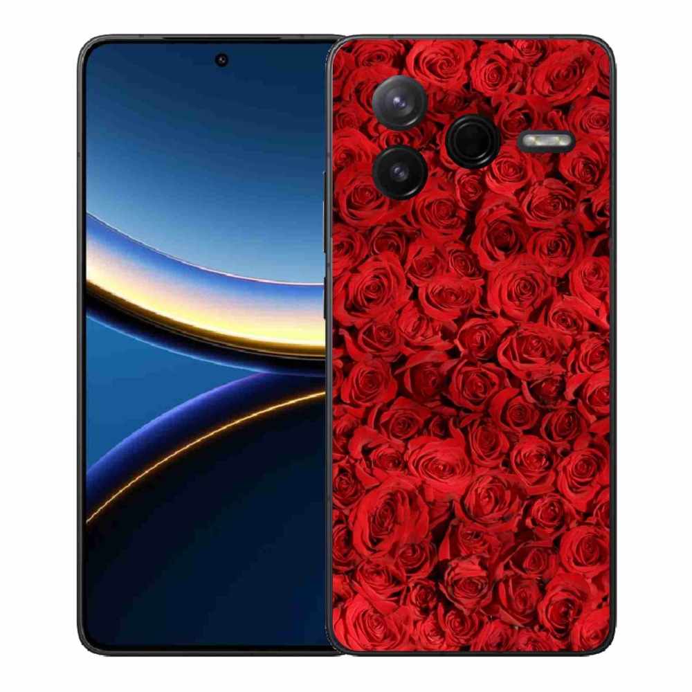 Gél borítás mmCase a Xiaomi Poco F7 Pro számára - rózsaszínű