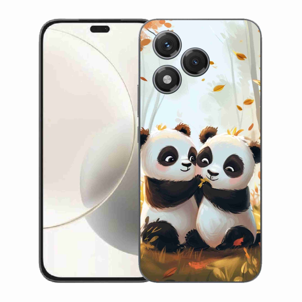 Zselés borítás mmCase a Honor 400 Lite-hoz - pandák