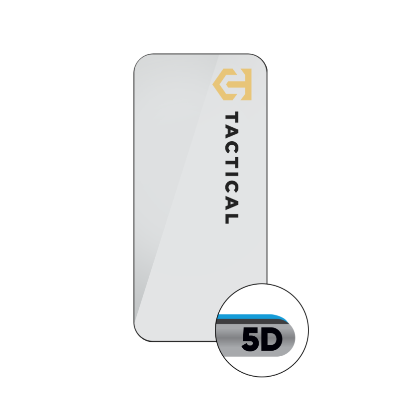 Taktikai üvegpajzs 5D üveg a OnePlus 15-hez Fekete