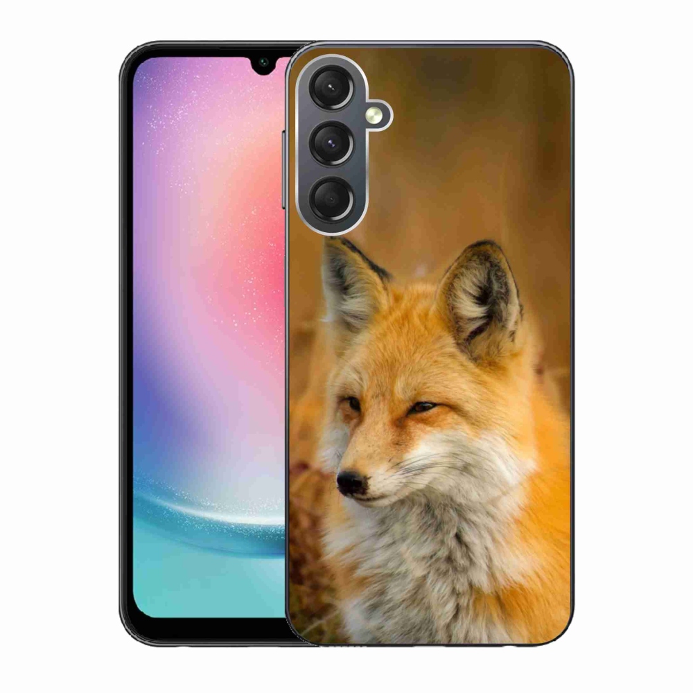 Zselés borítás mmCase Samsung Galaxy A24 készülékhez - róka
