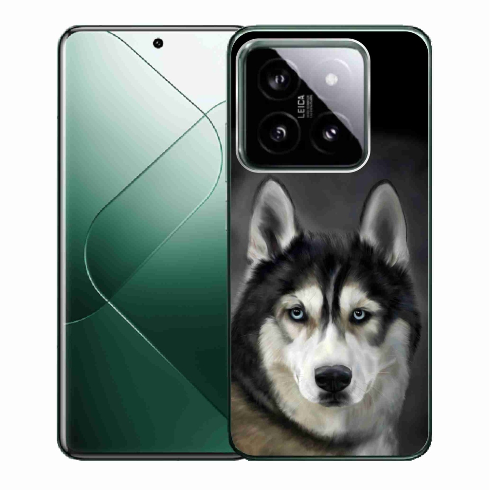 Gél tok mmCase a Xiaomi 14-hez - husky
