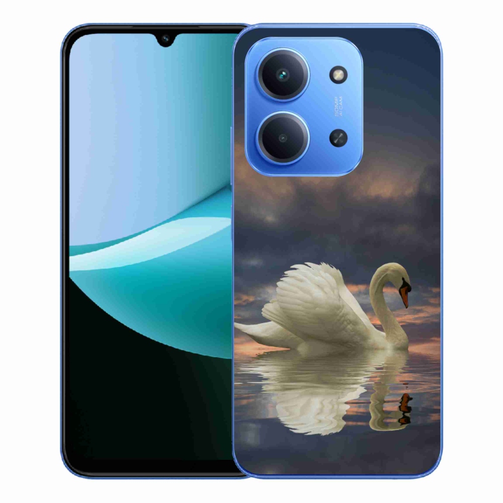 Gél borítás mmCase a Xiaomi Redmi 15C 4G/5G (173mm) - hattyúhoz