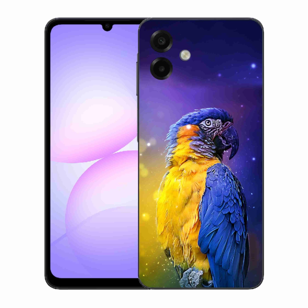 Gél védőburkolat mmCase Samsung Galaxy A07 4G - papagáj ara 1