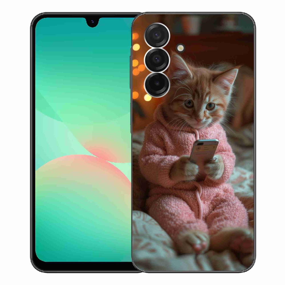 Zselés borítás mmCase Samsung Galaxy A26 5G - baba mobillal