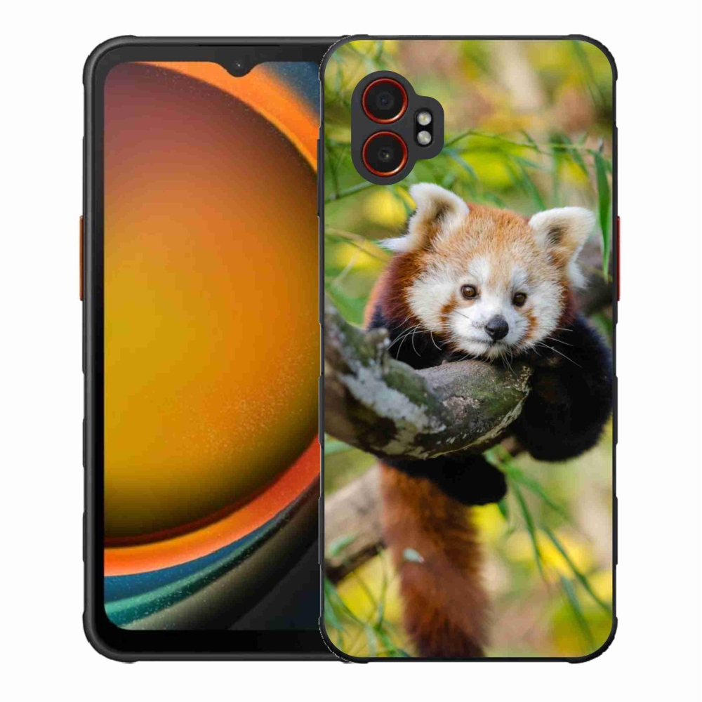 Zselés borítás mmCase Samsung Galaxy Xcover 7 Pro készülékhez - pandavörös