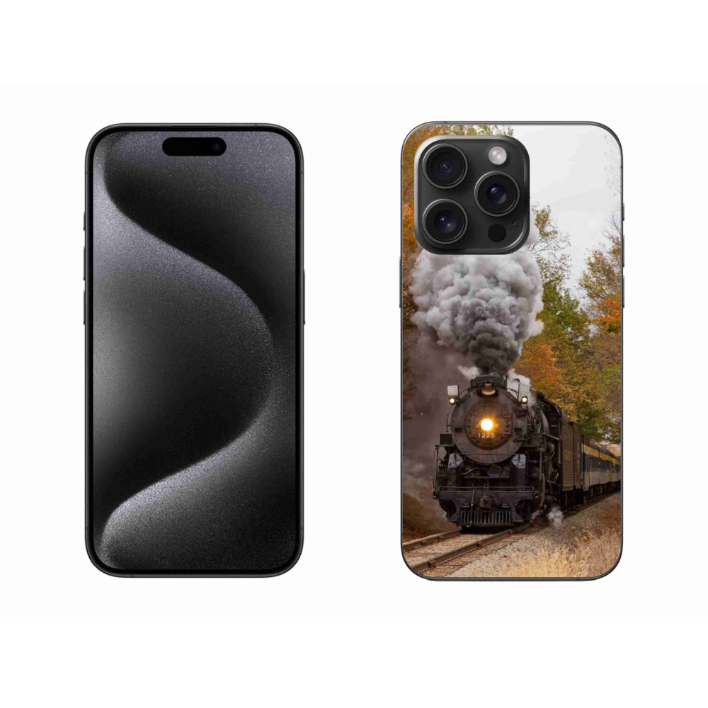 Gél védőburkolat mmCase iPhone 15 Pro Max készülékhez - Train 1