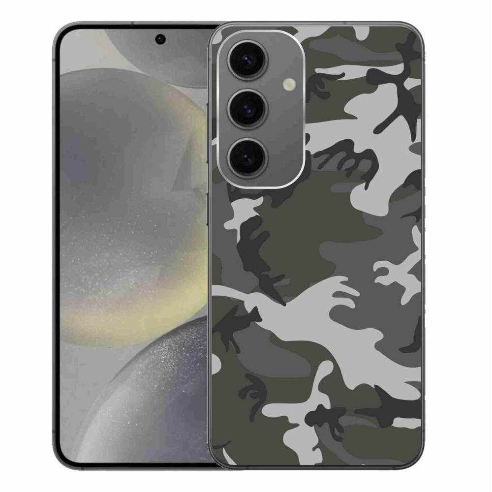 Zselés borítás mmCase Samsung Galaxy S24+ készülékhez - terepszínű mintázat