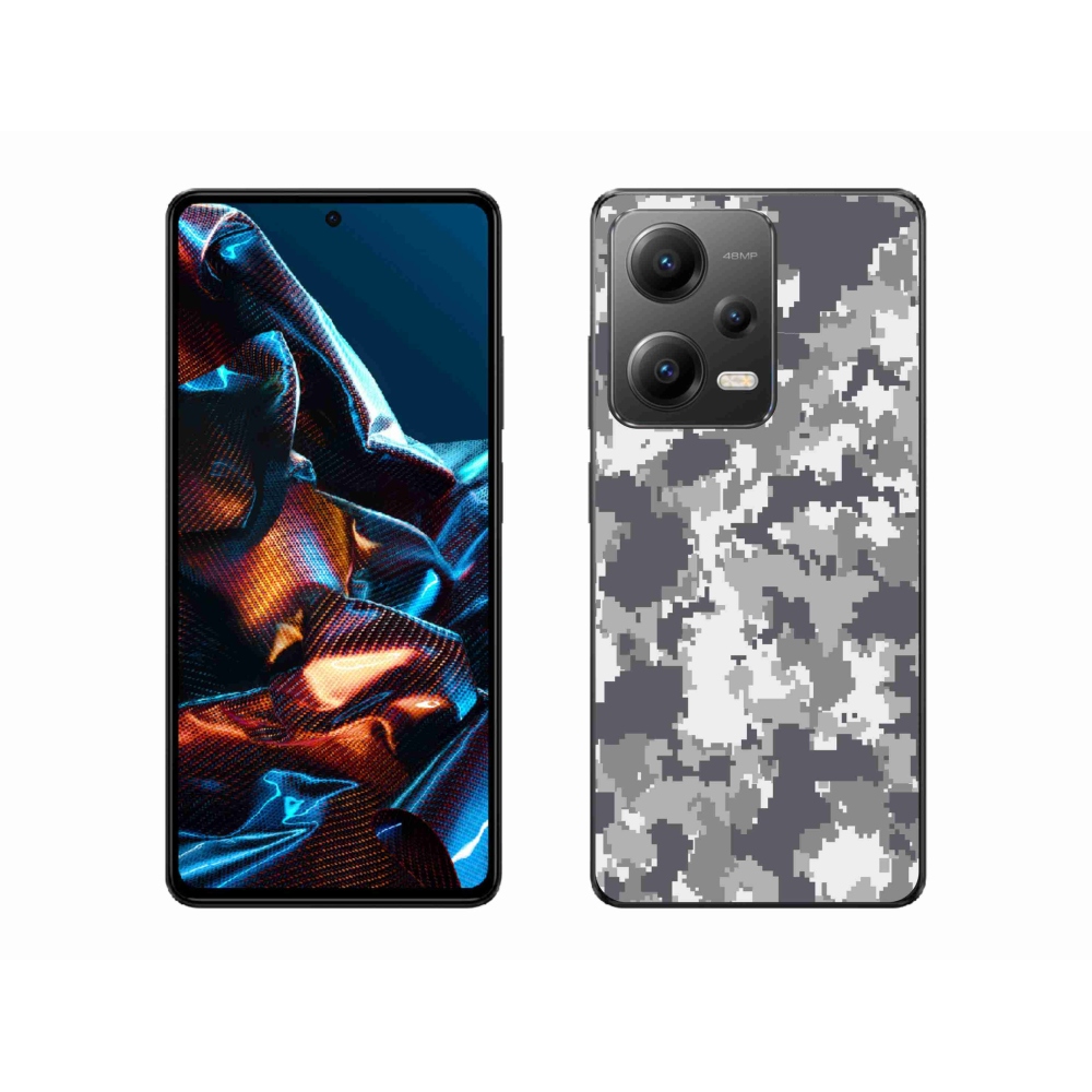 Gél borítás mmCase a Xiaomi Redmi Note 12 Pro 5G-hez - álcázó minta 2