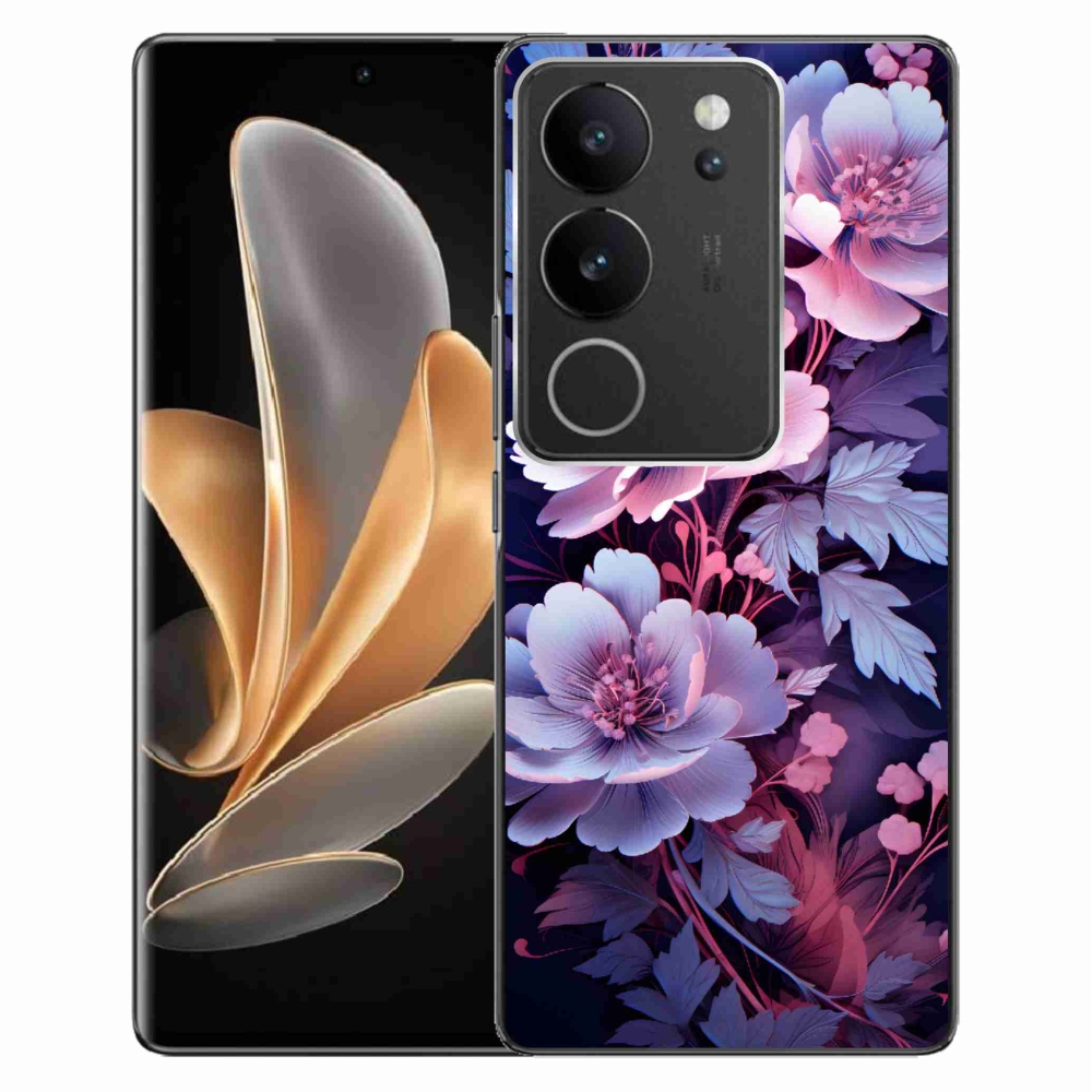 Zselés borítás mmCase a Vivo V29 5G készülékhez - virág 11