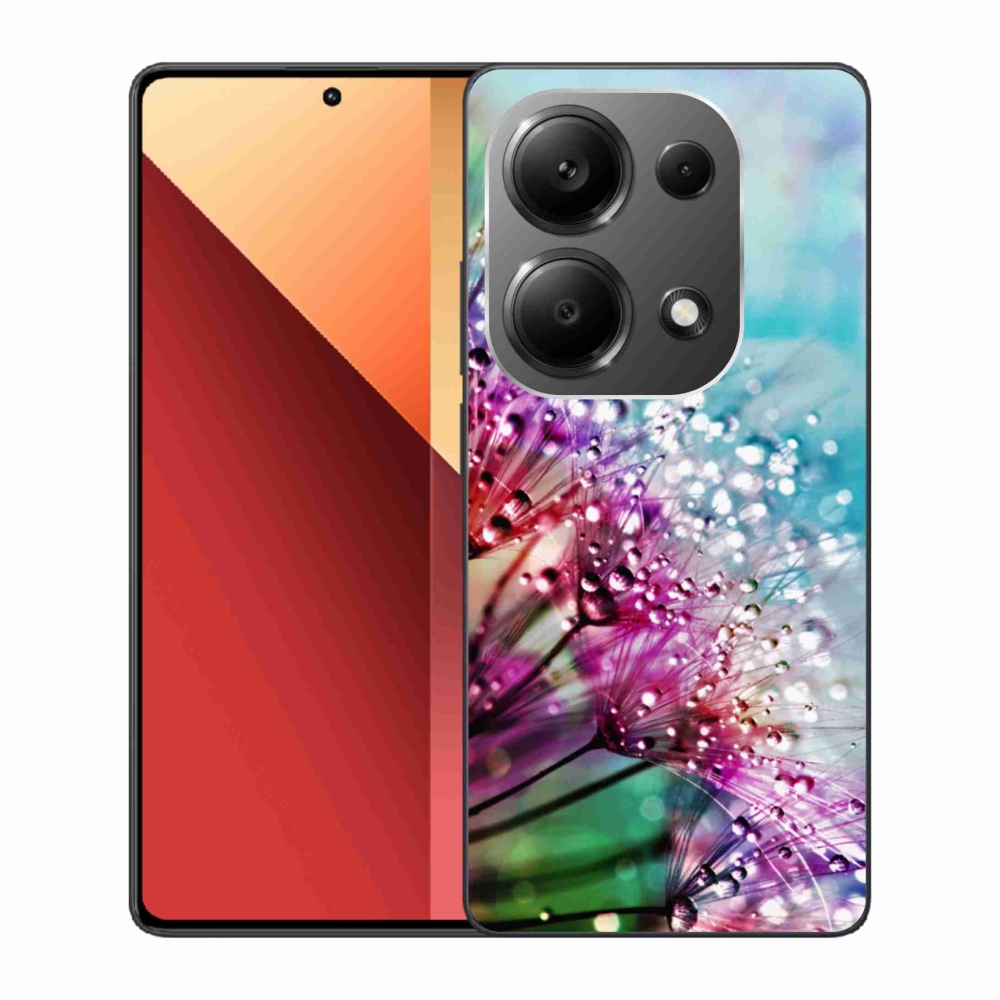 Gél borítás mmCase a Xiaomi Redmi Note 13 Pro 4G/Poco M6 Pro számára - színes virágok