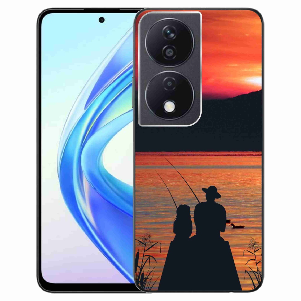 Gél védőburkolat mmCase a Honor X7b/Honor 90 Smart számára - Horgászat 3