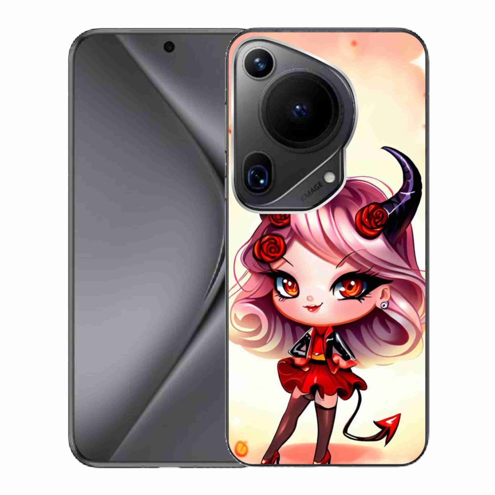 Gél borítás mmCase a Huawei Pura 70 Ultra számára - rajzfilmördög