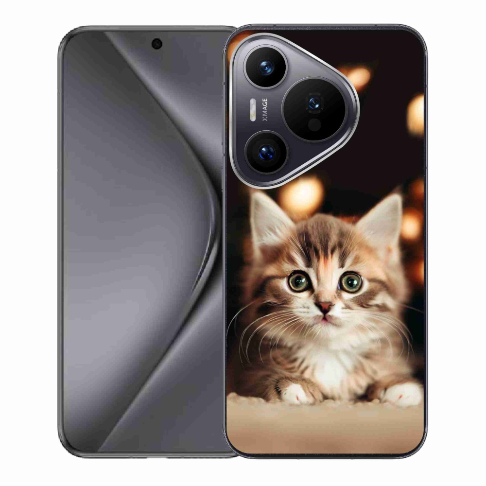 Gélburkolat mmCase a Huawei Pura 70-hez - aranyos cica 2